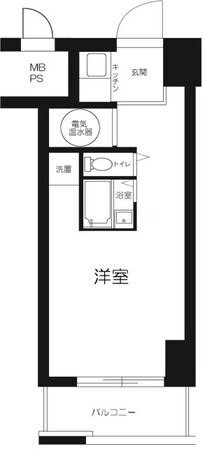 ＤＩＫマンション新橋の物件間取画像